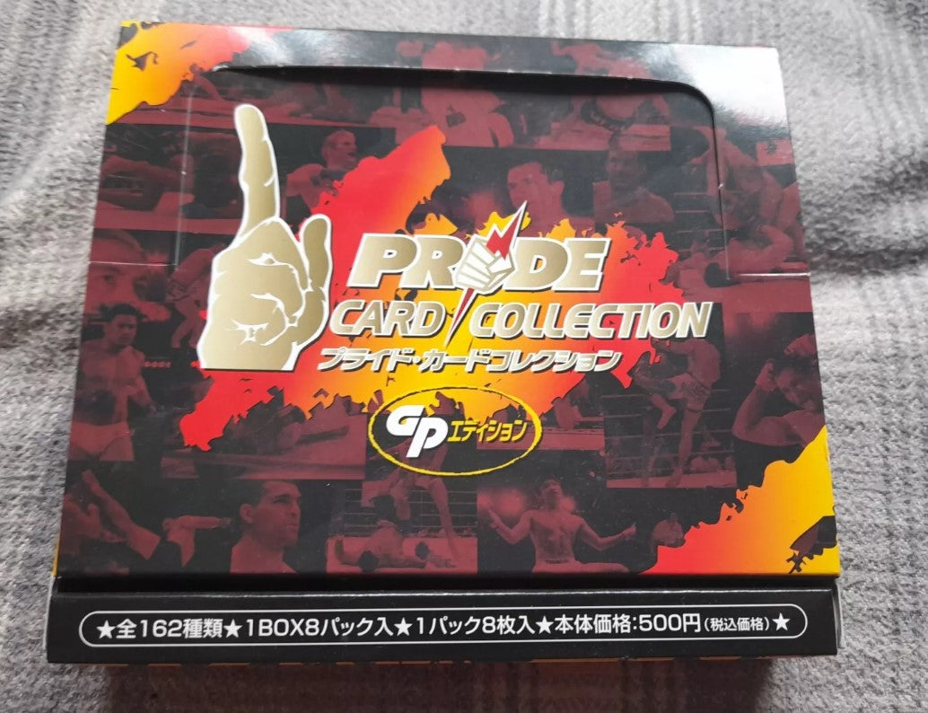 2006 DSE Pride Fighting Championships Empty Trading Card Box