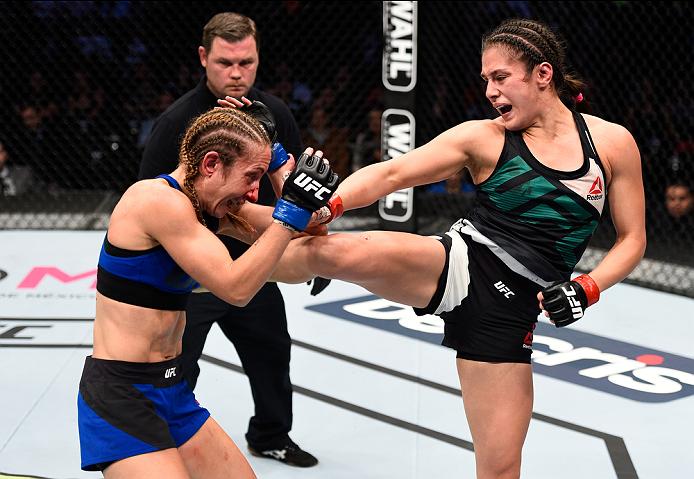 Alexa Grasso - Autographed & Inscribed Fight Gloves - UFC Debut - TUF Latin America 3 Finale Vs Clark [FIGHT WORN]