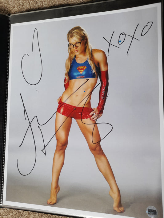 11"x14" Signed Photo - Felice Herrig - Supergirl [AUTOGRAPHED]