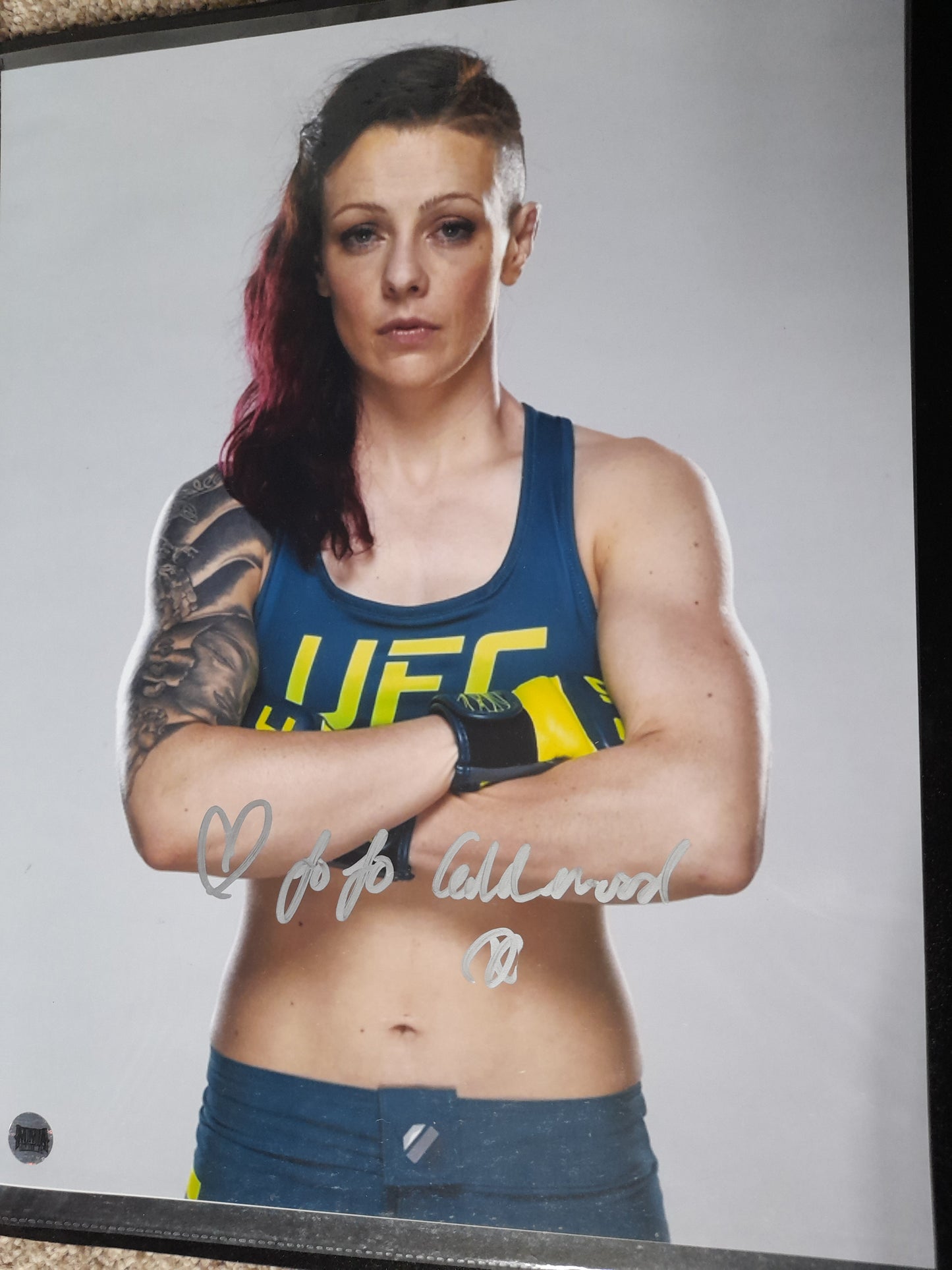 11"x14" Signed Photo - Joanne Claderwood - TUF [AUTOGRAPHED]