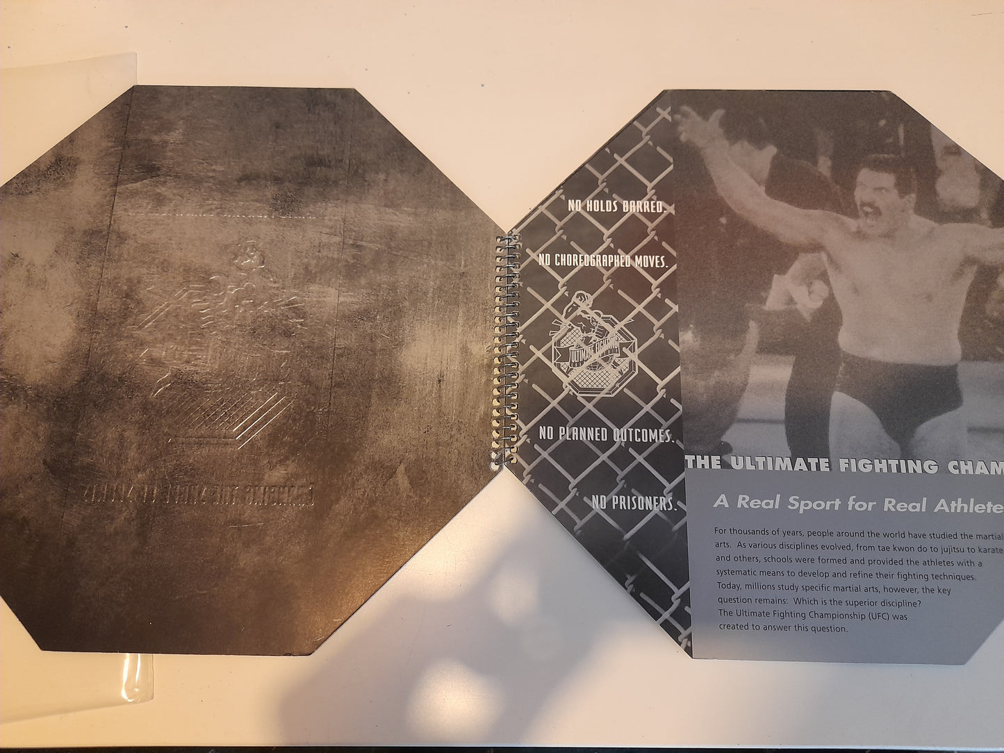 Vintage UFC Ultimate Fighting Championship SEG Promotional Booklet (1996)