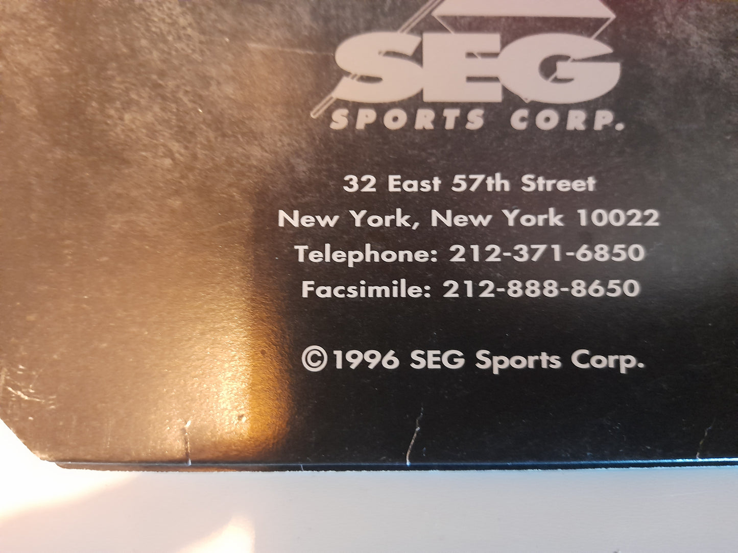 Vintage UFC Ultimate Fighting Championship SEG Promotional Booklet (1996)