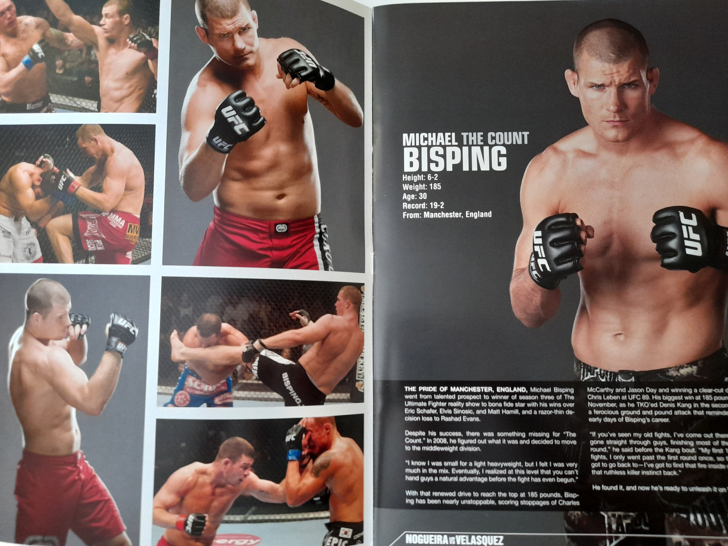 UFC 110 (AUS) - Nogueira Vs Velasquez - Official Event Program (2010)