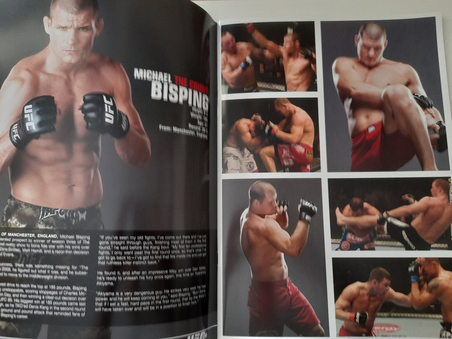 UFC 120 (UK) - Bisping Vs Akiyama - Official Event Program (2010)