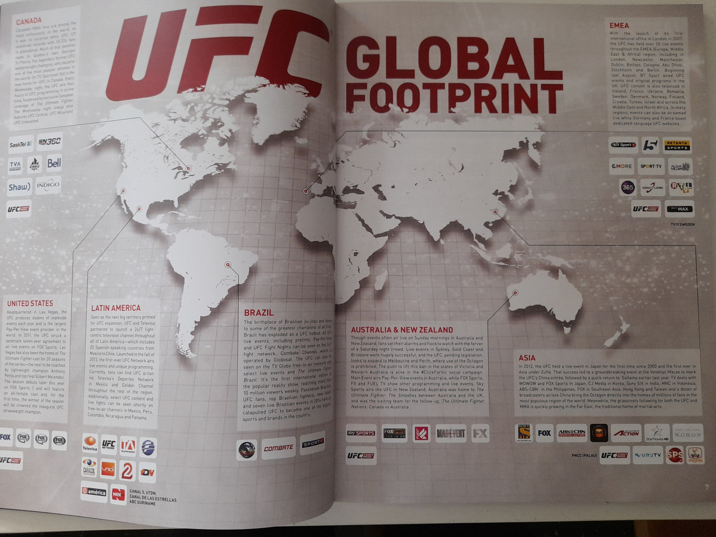 UFC 175 - Weidman Vs Machida - Official Event Program (2014)