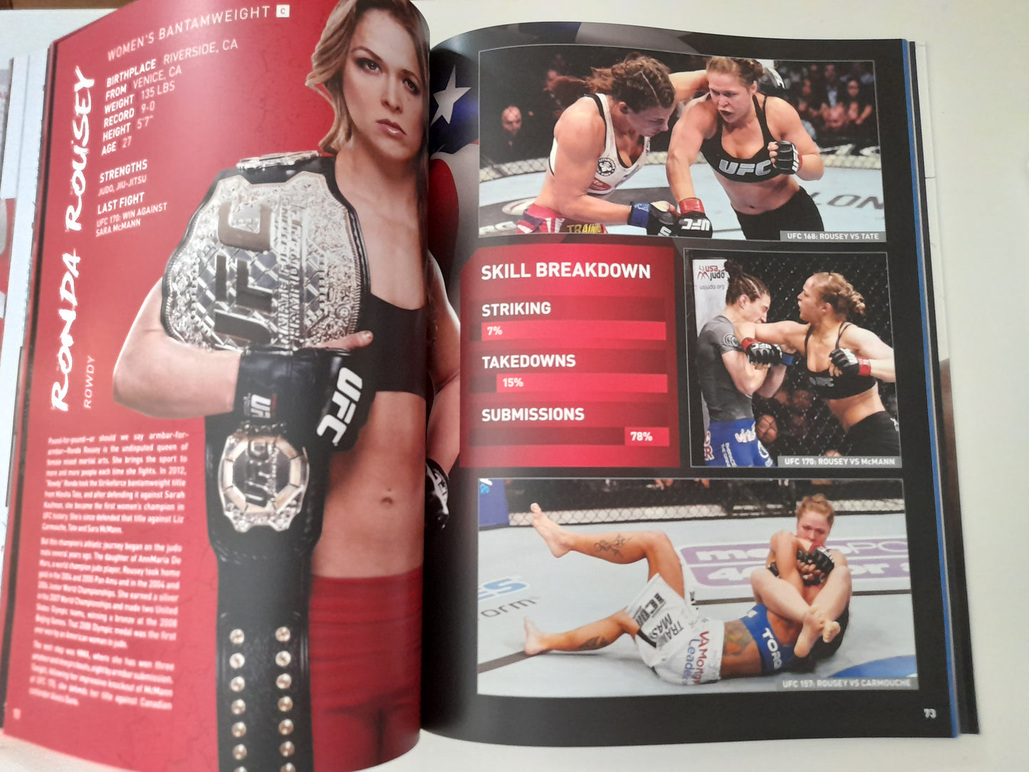 UFC 175 - Weidman Vs Machida - Official Event Program (2014)