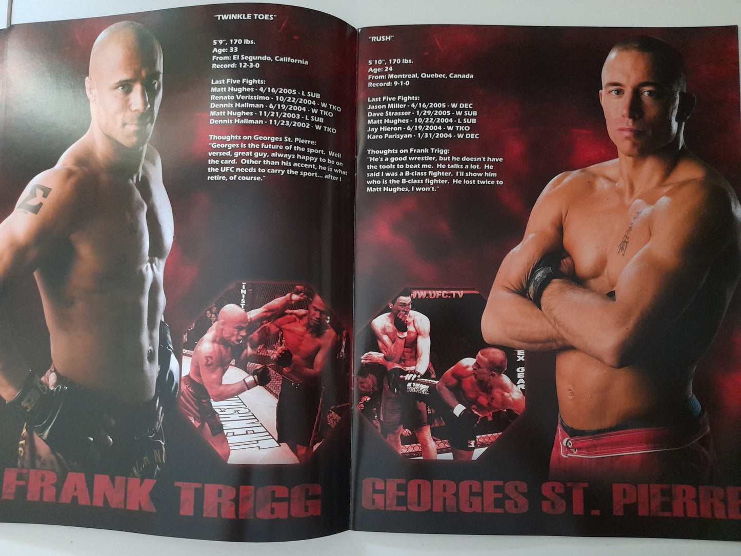 UFC 54: Boiling Point - Chuck Liddell Vs Jeremy Horn - Official Event Program (2005)