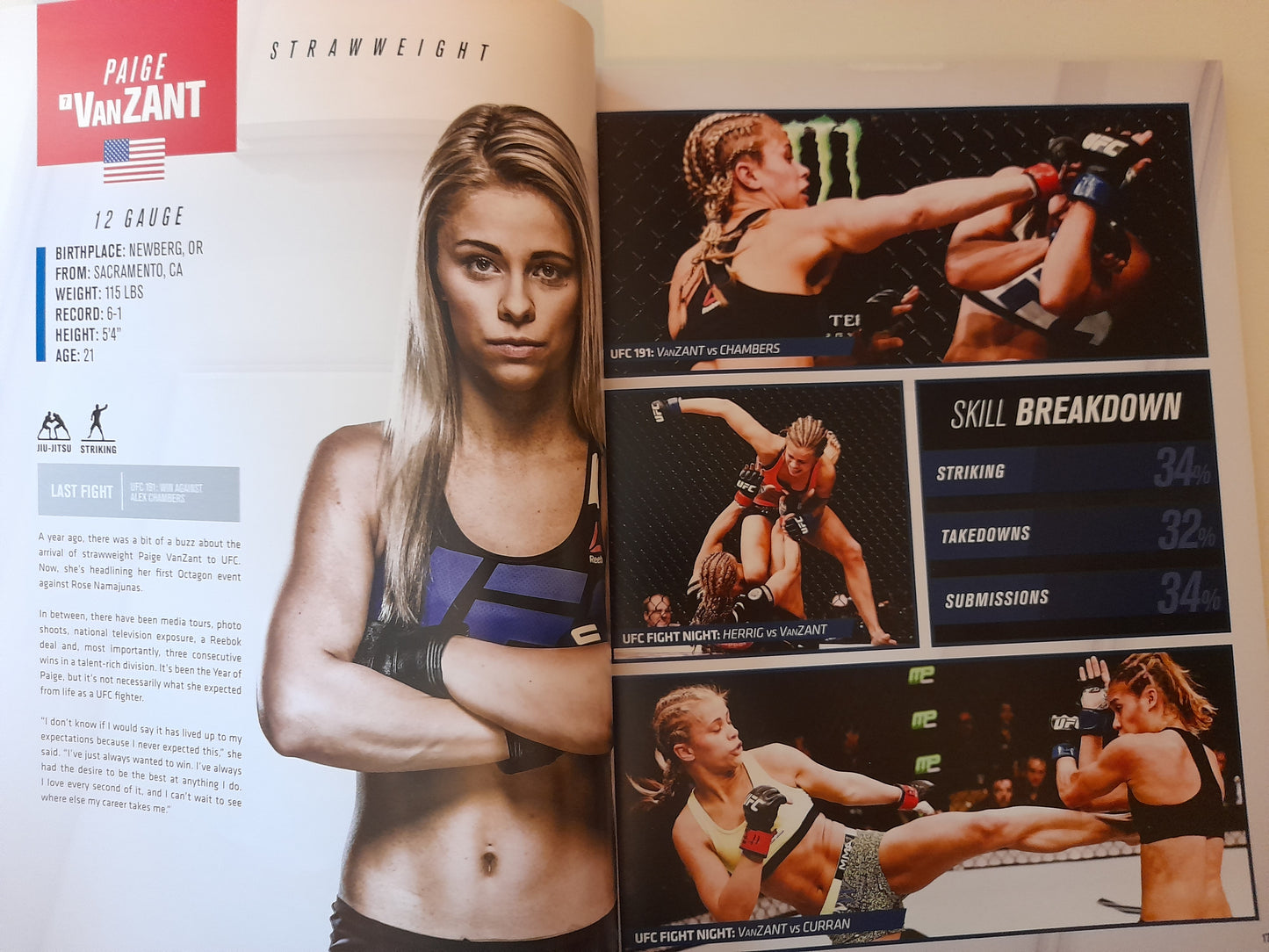 UFC 194 - Aldo Vs McGregor / Namajunas Vs VanZant - Official Event Program (2015)