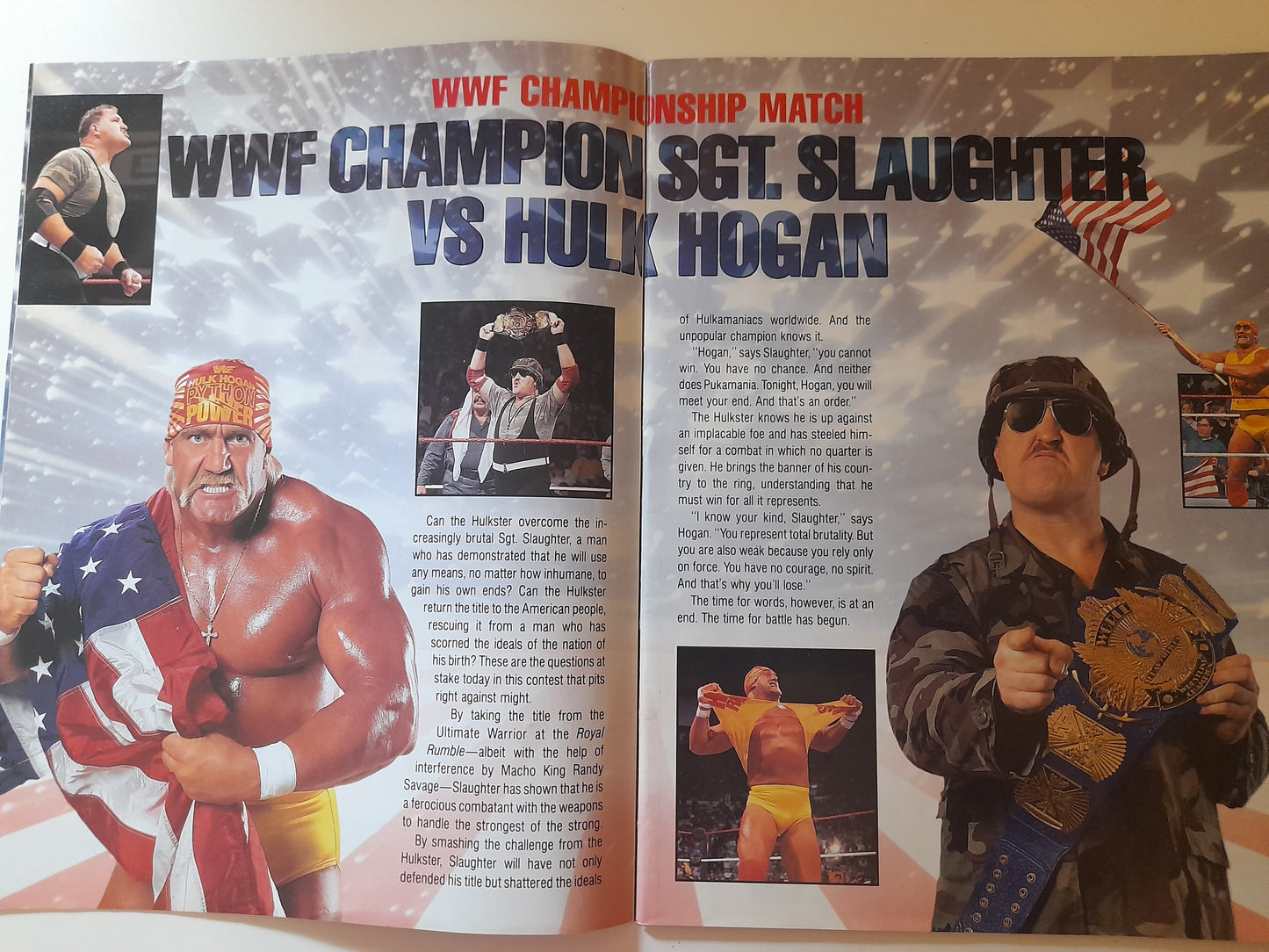 WWF Wrestling - Wrestlemania 7 - Official Event Program (1991)