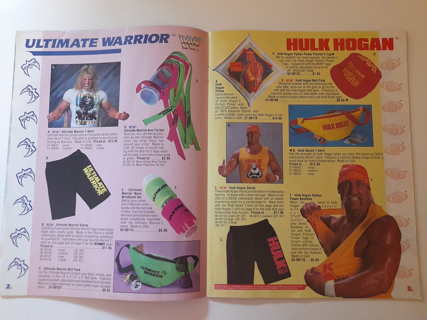 WWF Wrestling - Wrestlemania 7 - Official Event Program (1991)