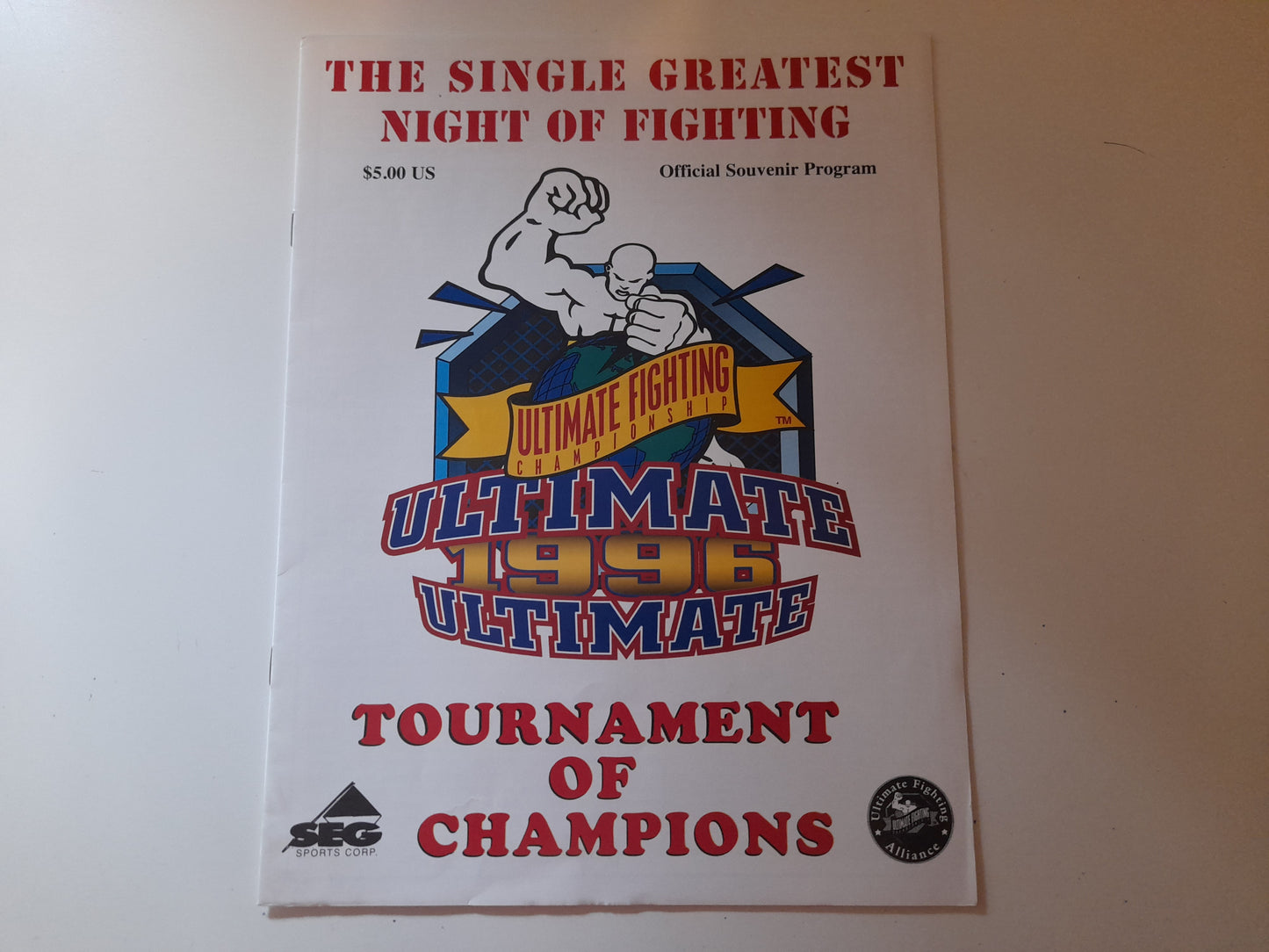 UFC 11.5: The Ultimate Ultimate 96 - Official Event Program (1996)