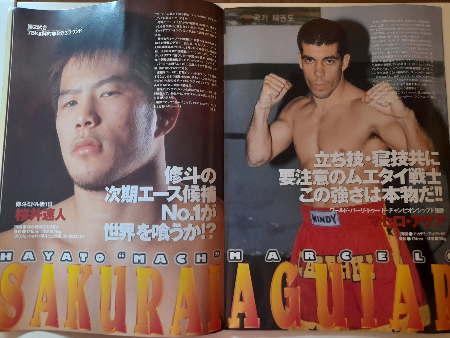 Vale Tudo Japan 1997 - Frank Shamrock Vs Enson Inoue - Official Event Program