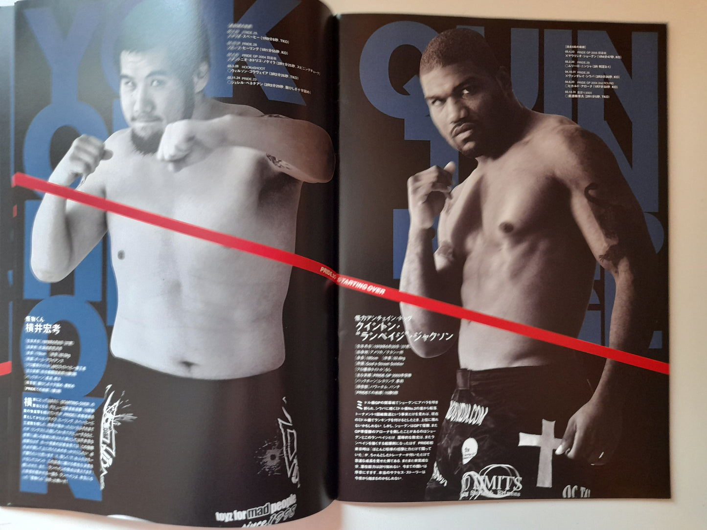 Pride FC 30 Fully Loaded - Mirko Crocop Vs Josh Barnett (2005) - Official Event Program