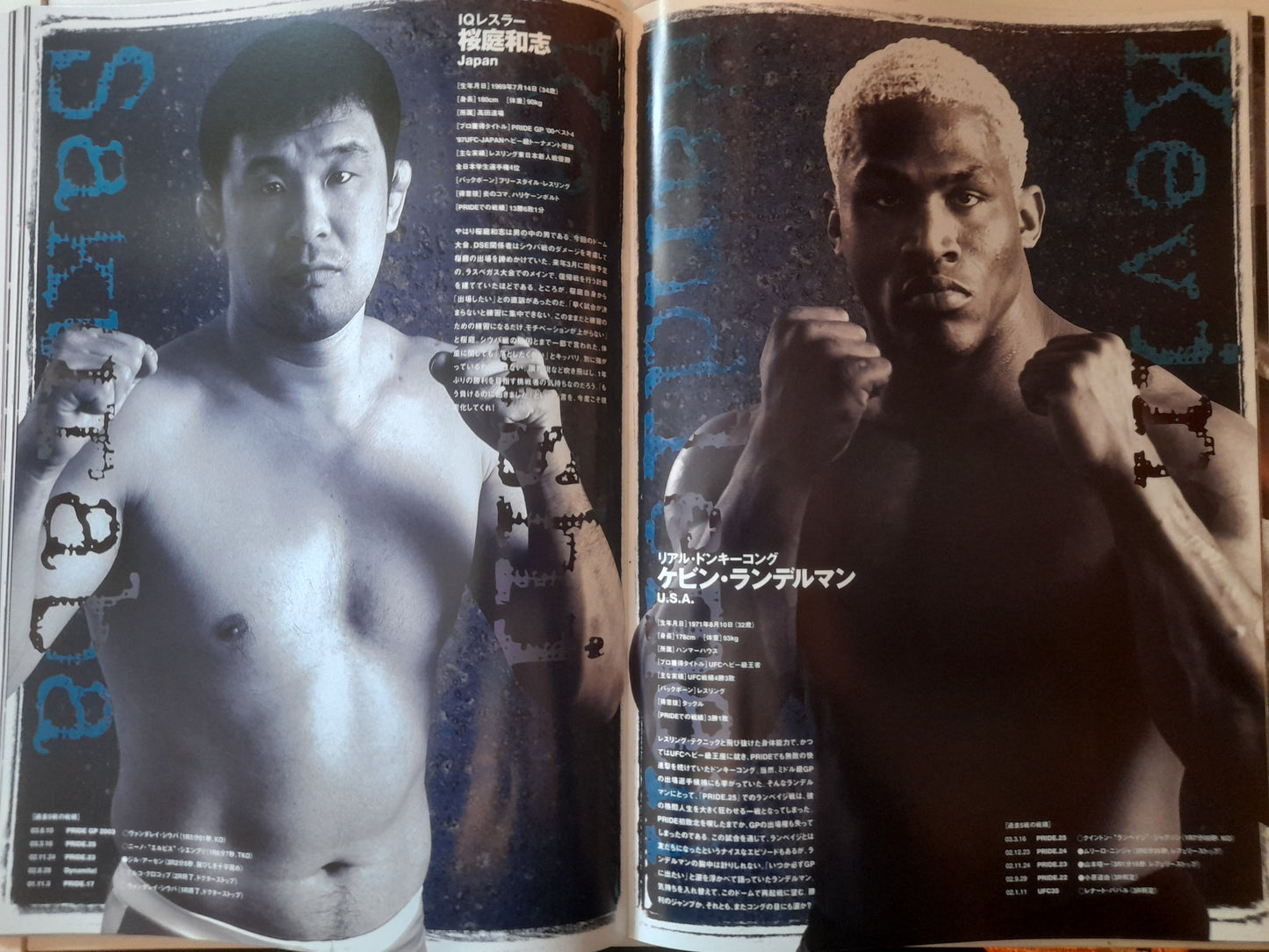 Pride FC 2003 Openweight GP Final Round - Official Event Program