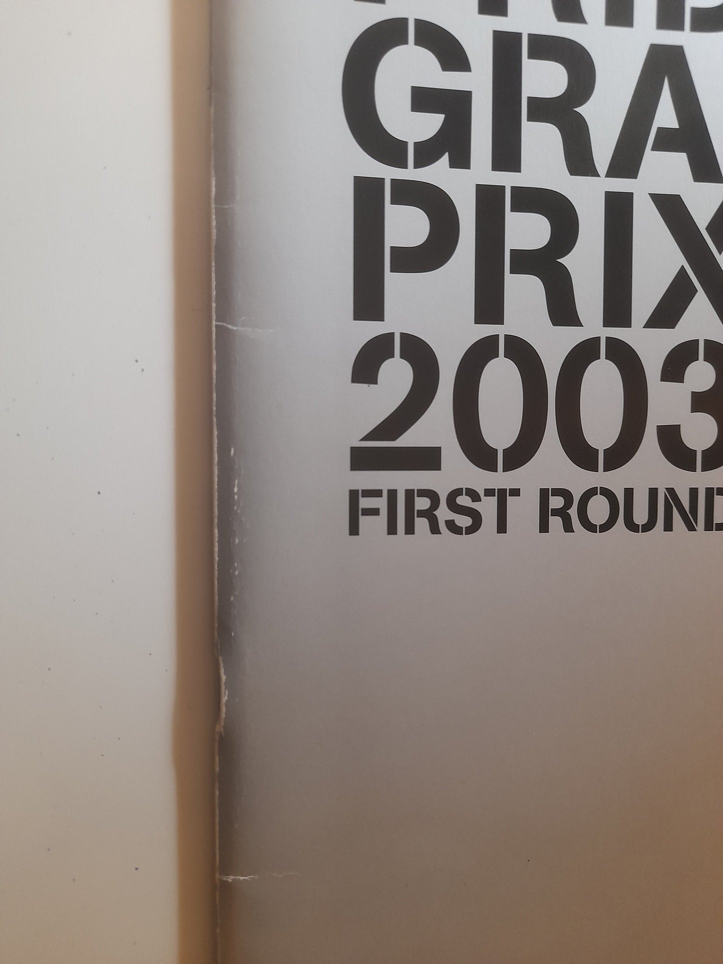 Pride FC 2003 Openweight GP Opening Round - Official Event Program