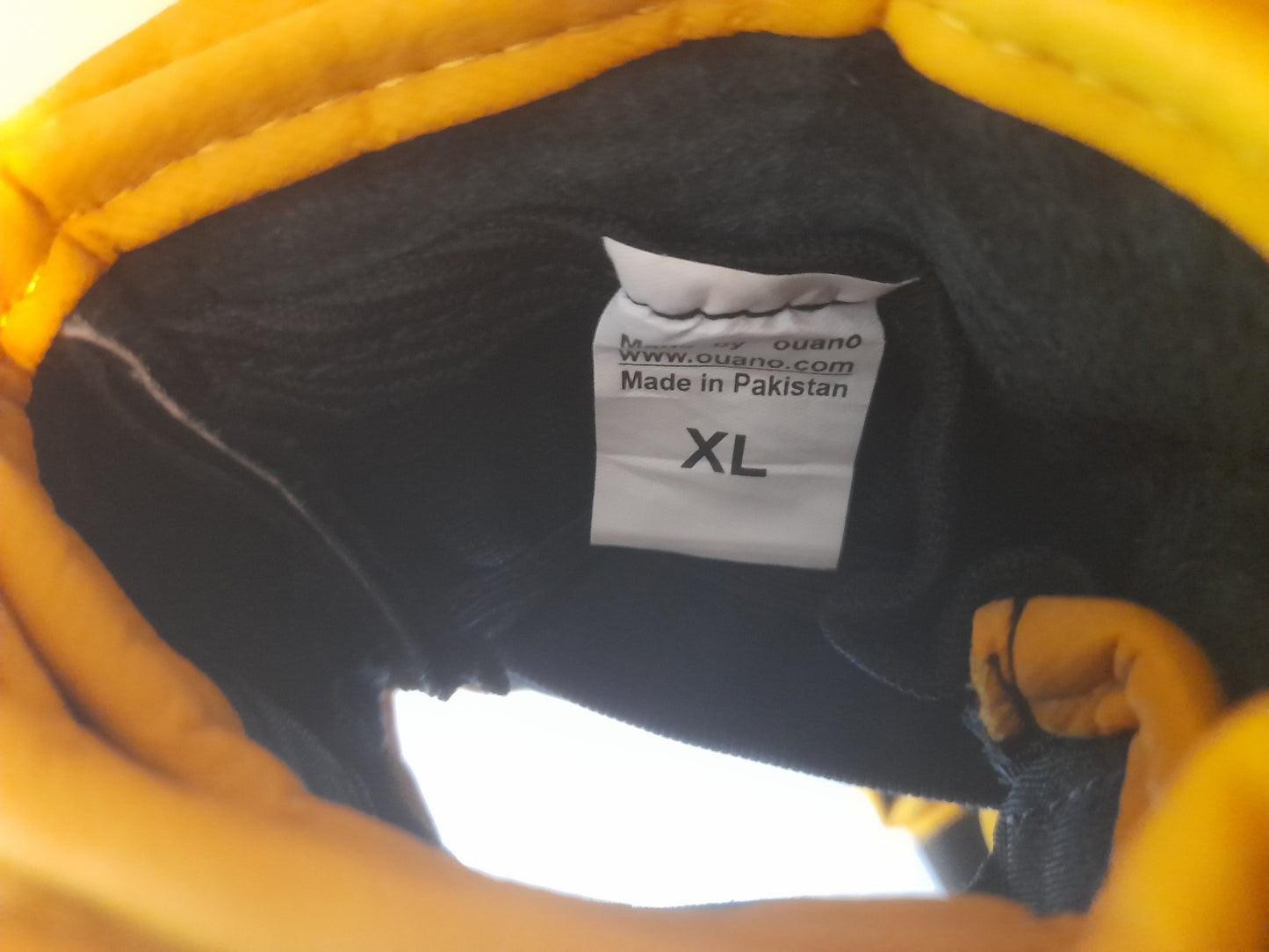 KOTC King Of The Cage Official MMA Gloves - V2 - Yellow/Black - Size XL - Ouano - (New)