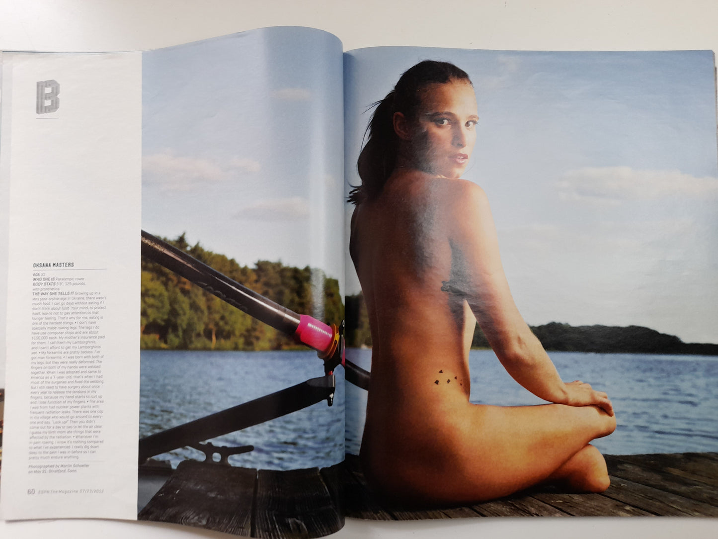 Ronda Rowdy Rousey ESPN Magazine The Body Edition (2012)