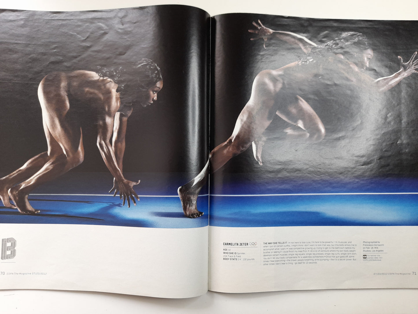 Ronda Rowdy Rousey ESPN Magazine The Body Edition (2012)