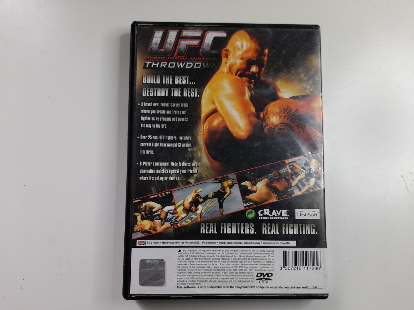 UFC: Throwdown - Sony Playstation 2 / PS2 Game (2002)