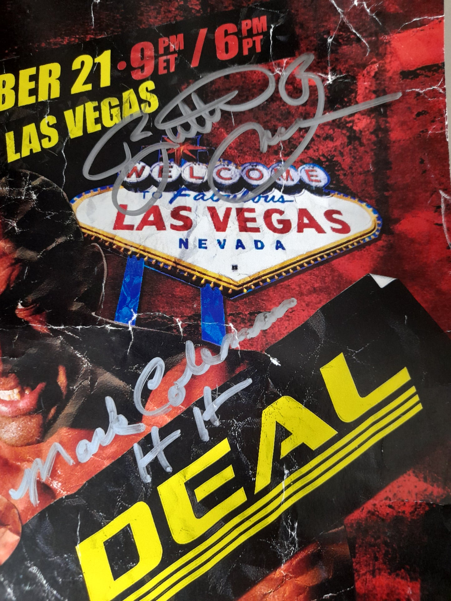 Pride Fighting Championship 32 - Fedor Vs Coleman - Official Event Poster [AUTOGRAPHED] - B3 15x20