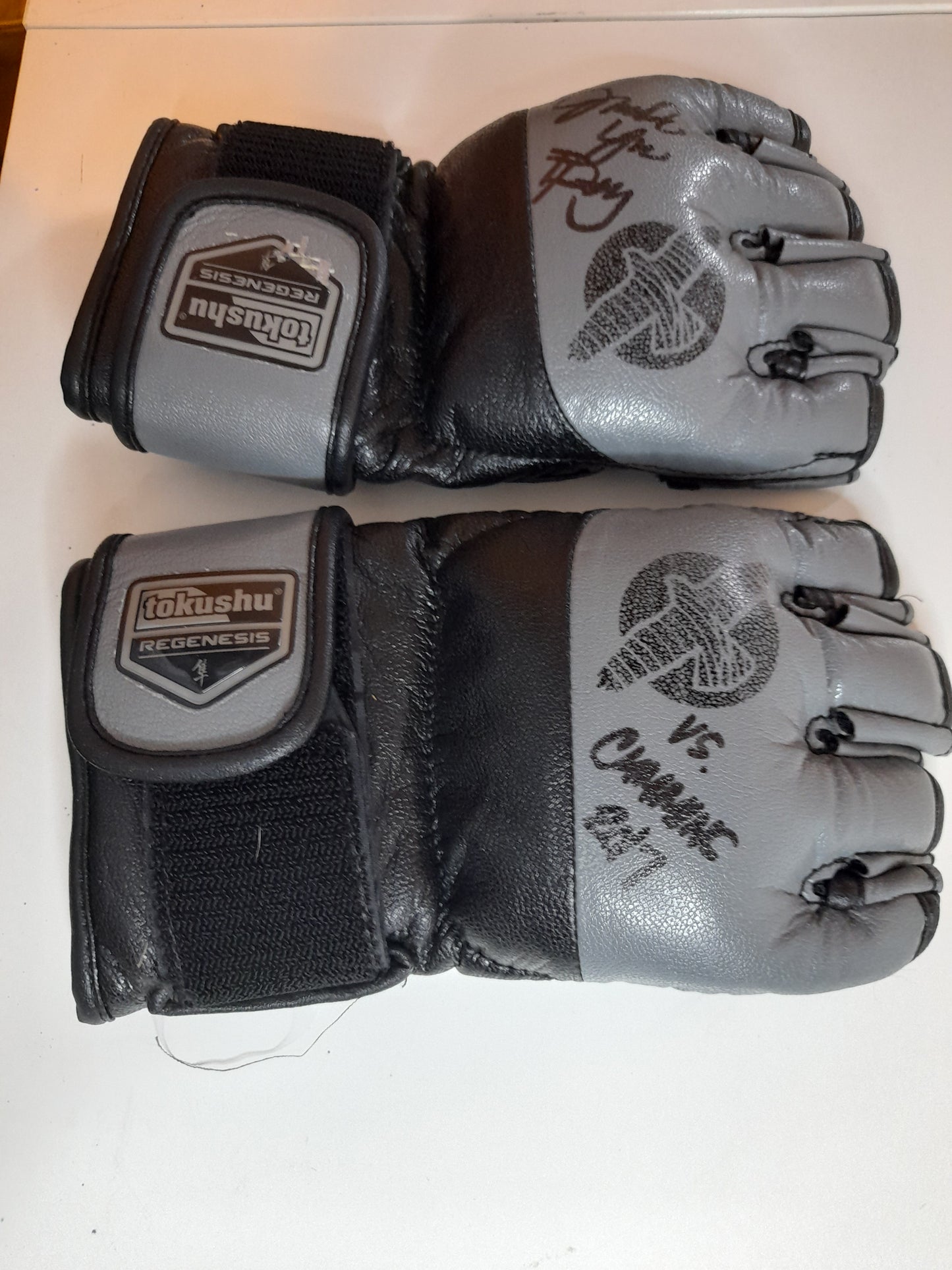 Jinh Yu Frey - Autographed & Inscribed Fight Worn Kit - Invicta FC 24 Vs Cummins [FIGHT WORN]