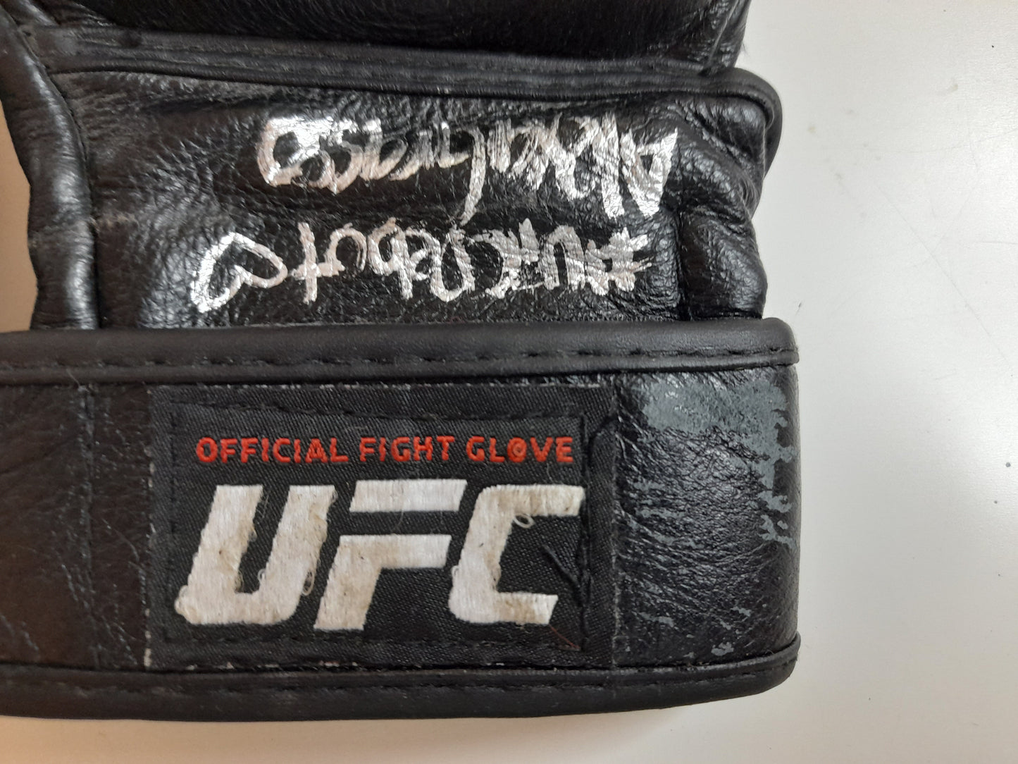 Alexa Grasso - Autographed & Inscribed Fight Gloves - UFC Debut - TUF Latin America 3 Finale Vs Clark [FIGHT WORN]