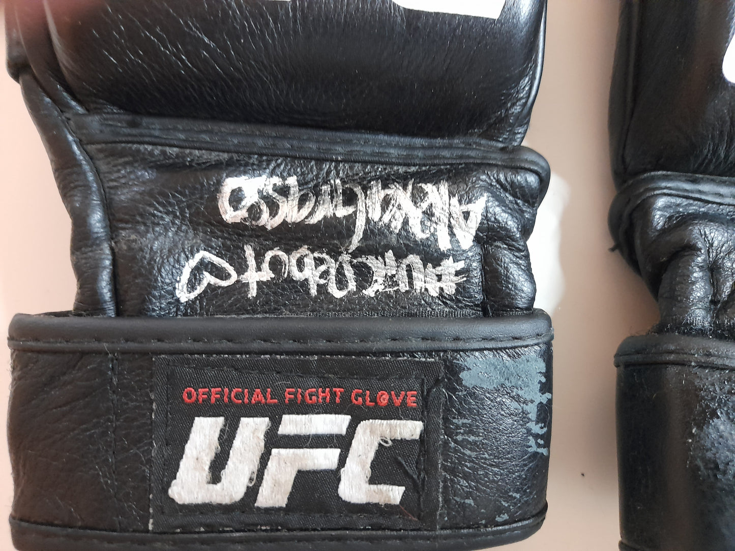Alexa Grasso - Autographed & Inscribed Fight Gloves - UFC Debut - TUF Latin America 3 Finale Vs Clark [FIGHT WORN]
