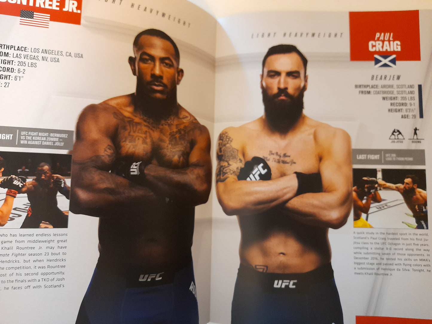 UFC Fight Night 113 (UK) - Nelson Vs Ponzinibbio - Official Event Program (2017)