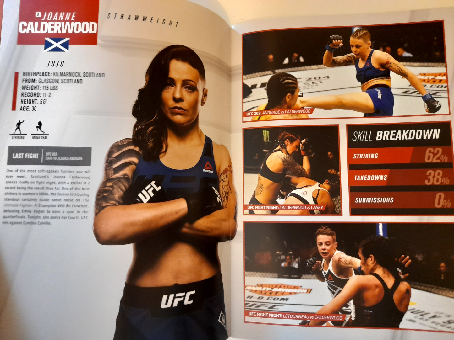 UFC Fight Night 113 (UK) - Nelson Vs Ponzinibbio - Official Event Program (2017)