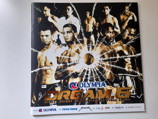 DREAM 6 - Middleweight GP Finals (2008) - Official Event Program