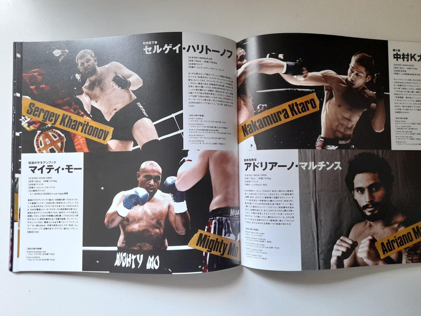 DREAM 6 - Middleweight GP Finals (2008) - Official Event Program