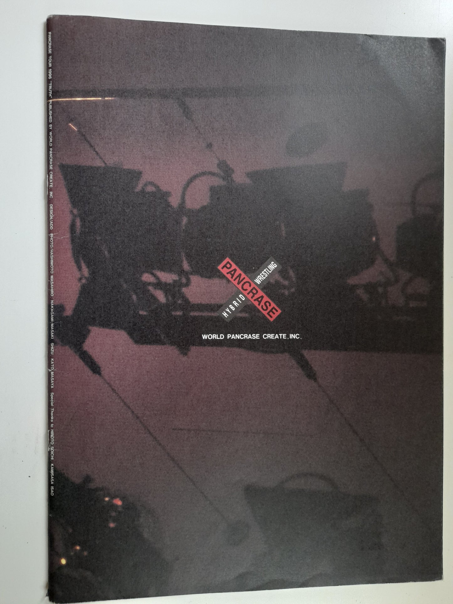 PANCRASE - Truth Tour Vol.4 - Official Event Program (1996) [AUTOGRAPHED]