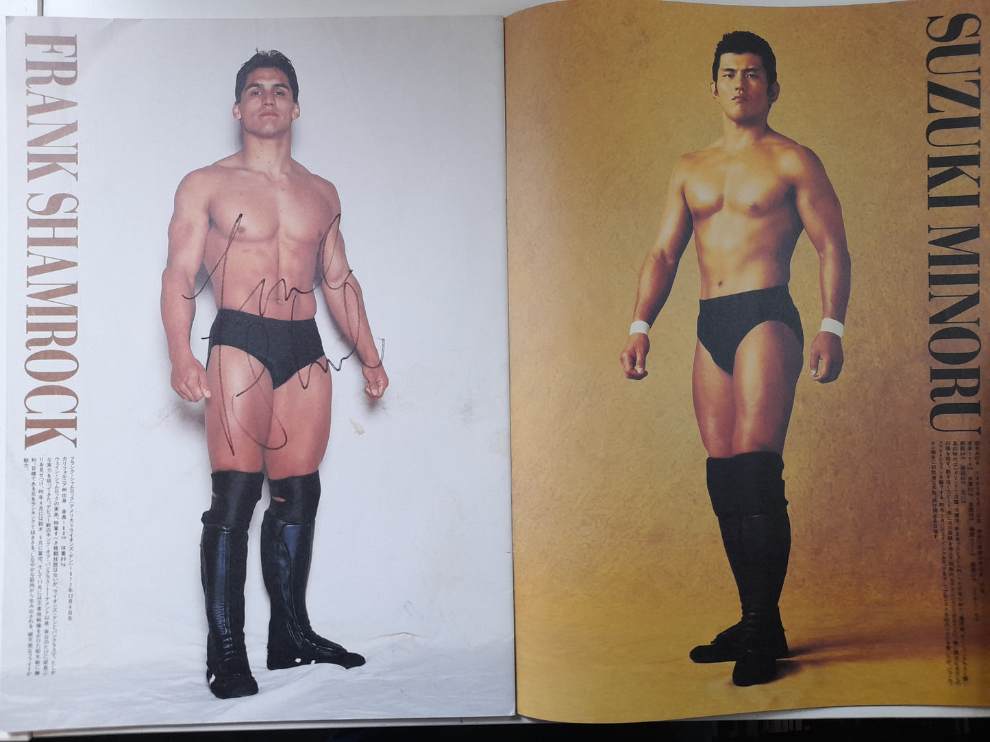 PANCRASE - Truth Tour Vol.4 - Official Event Program (1996) [AUTOGRAPHED]