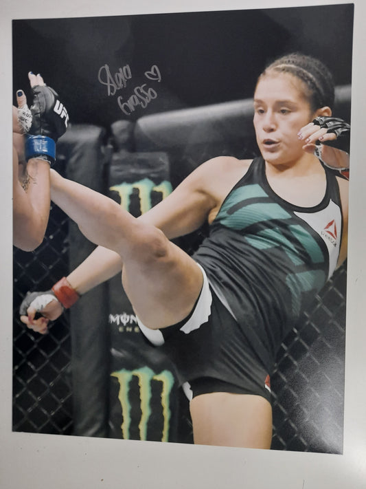 11"x14" Signed Photo - Alexa Grasso - Front Kick [AUTOGRAPHED]
