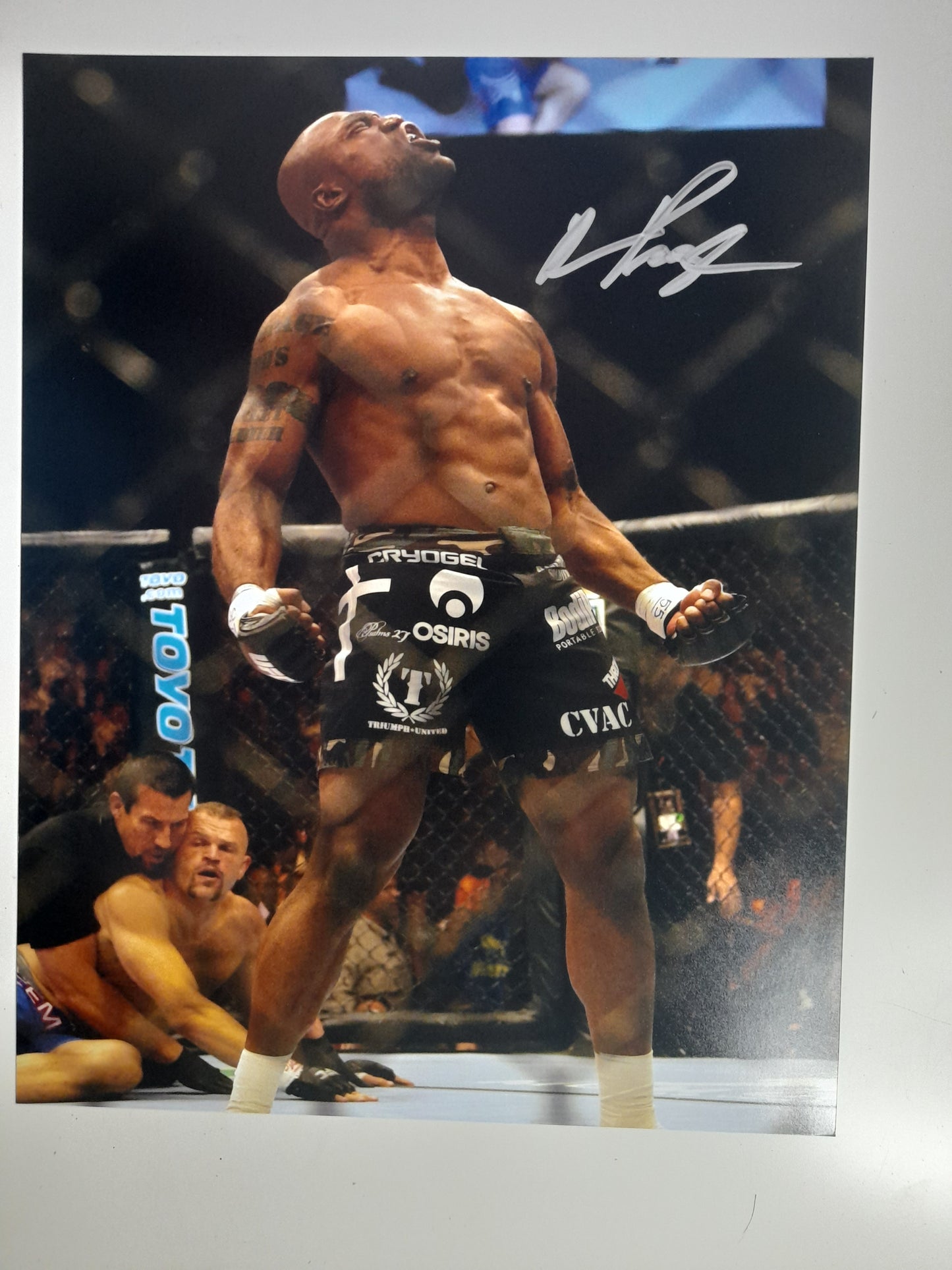 11"x14" Signed Photo - Rampage Jackson - Celebration [AUTOGRAPHED]