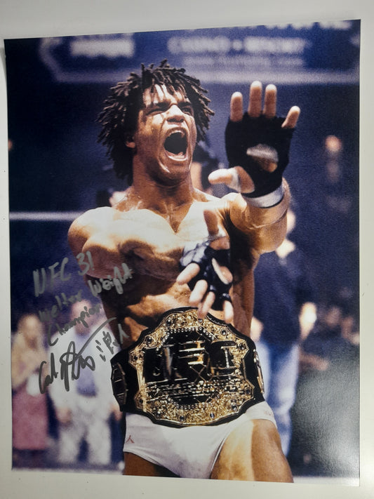 11"x14" Signed Photo - Carlos Newton - Celebration [AUTOGRAPHED]