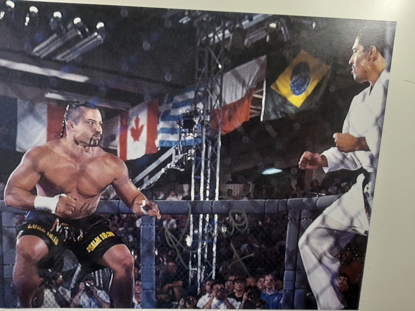 11"x14" Signed Photo - Kimo Leopoldo - UFC 3 [AUTOGRAPHED]