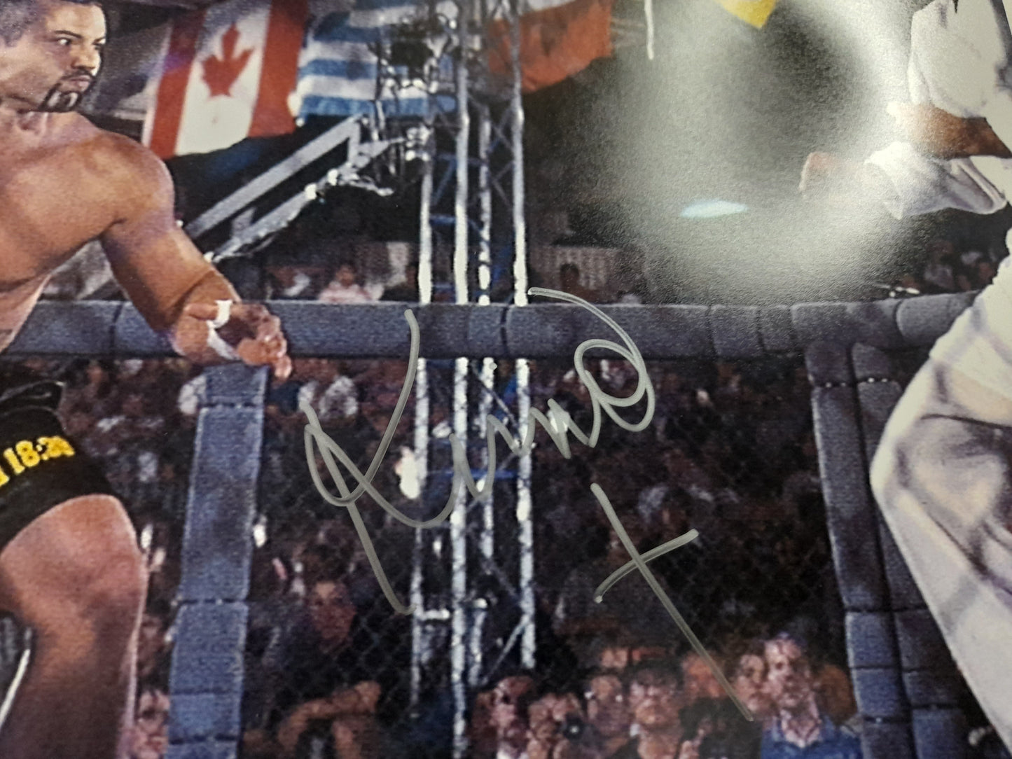 11"x14" Signed Photo - Kimo Leopoldo - UFC 3 [AUTOGRAPHED]