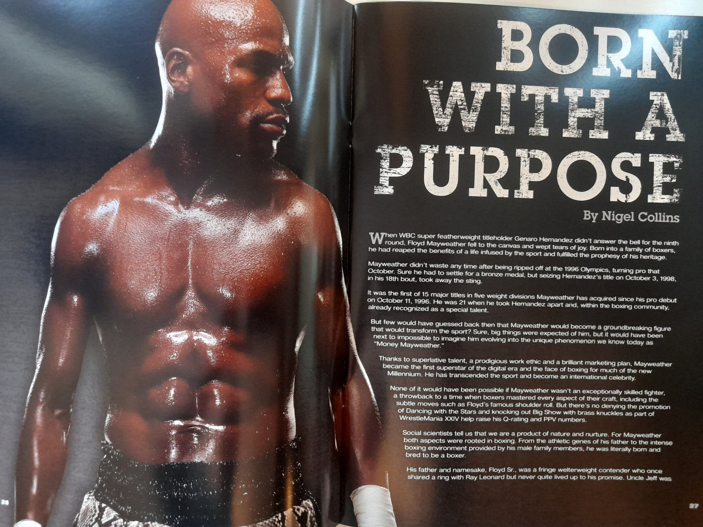 Floyd Mayweather Vs Conor McGregor - Official Boxing Event Program (2017)