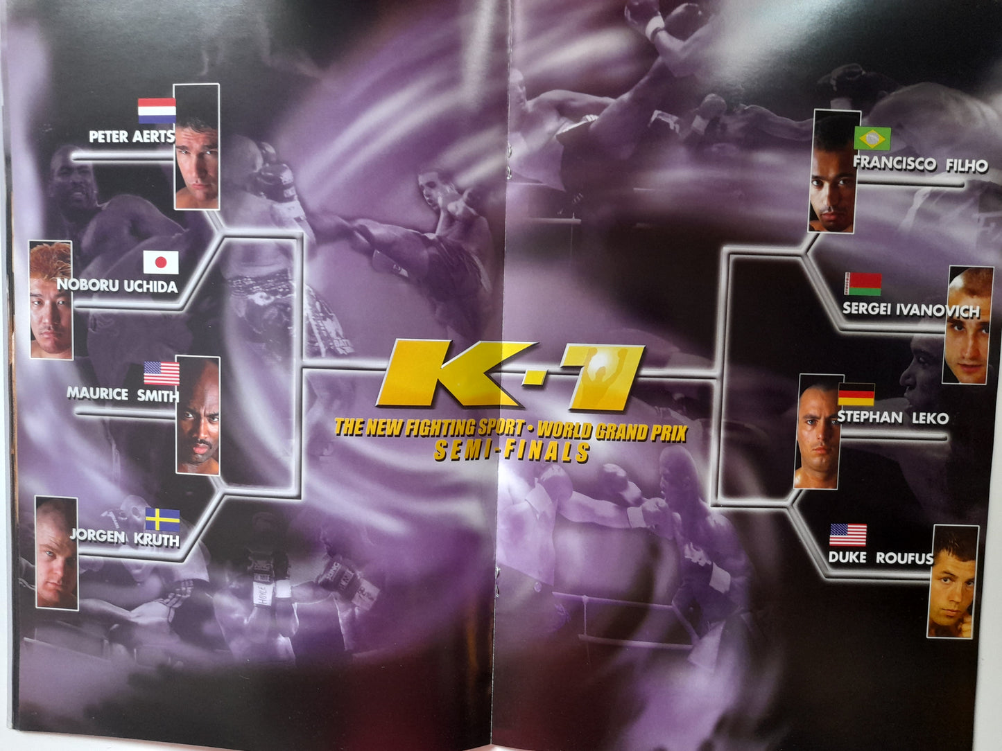 K-1 Kickboxing USA Grand Prix 2001 - Battle at the Bellagio - Official Event Program (2001)
