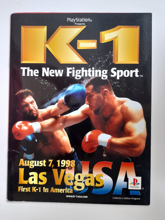 K-1 Kickboxing USA Grand Prix 1998 - Official Event Program (1998)