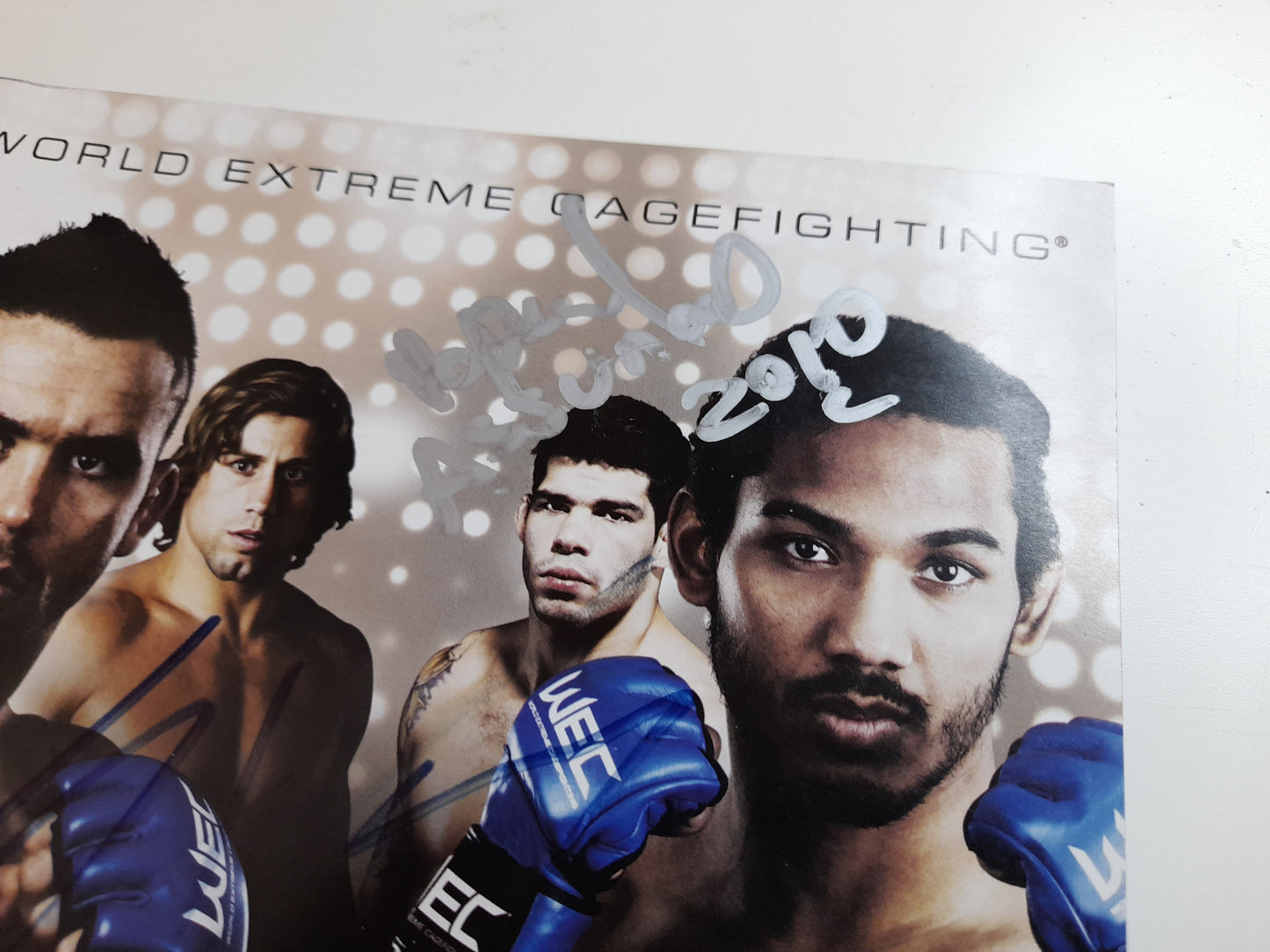 WEC 46 - Varner Vs Henderson - Official Event Program (2010) [AUTOGRAPHED]