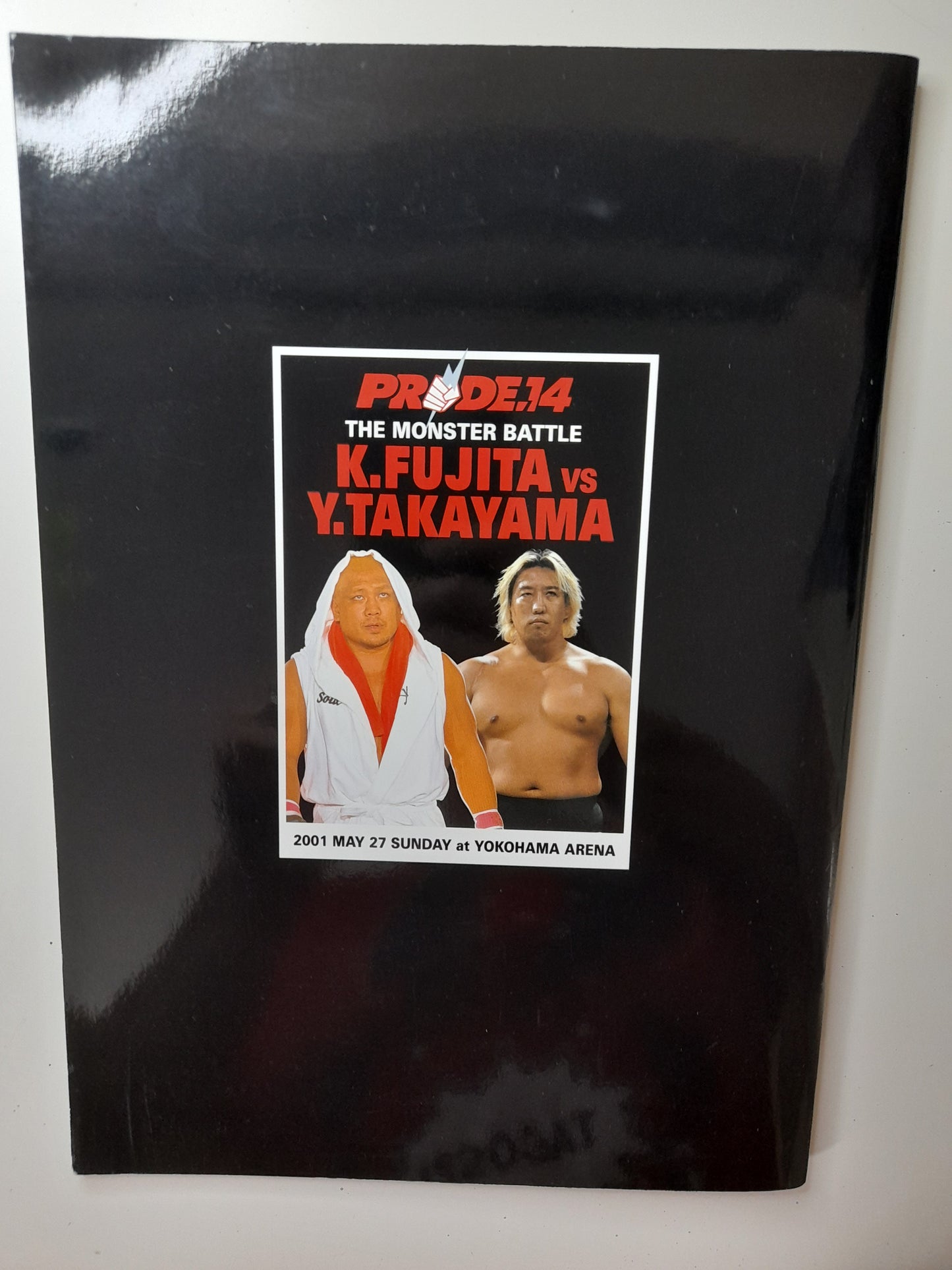 Pride FC 14 - Fujita Vs Takayama (2001) - Official Event Program