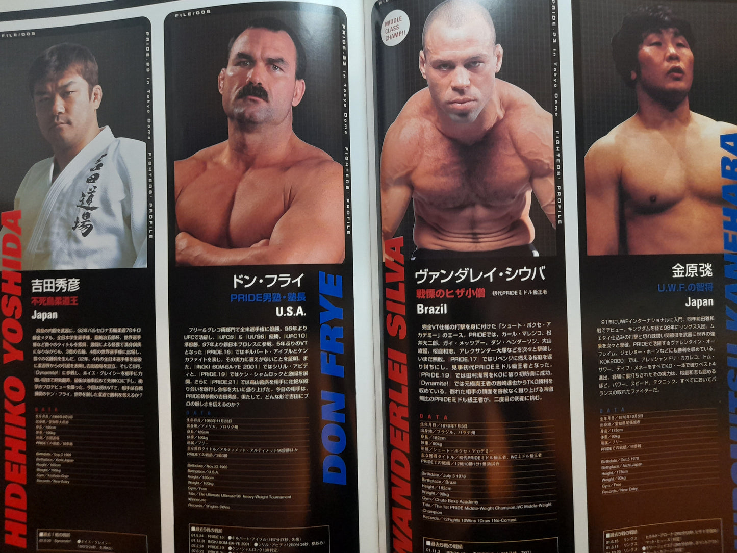 Pride FC 23 - Championship Chaos 2 (2002) - Official Event Program