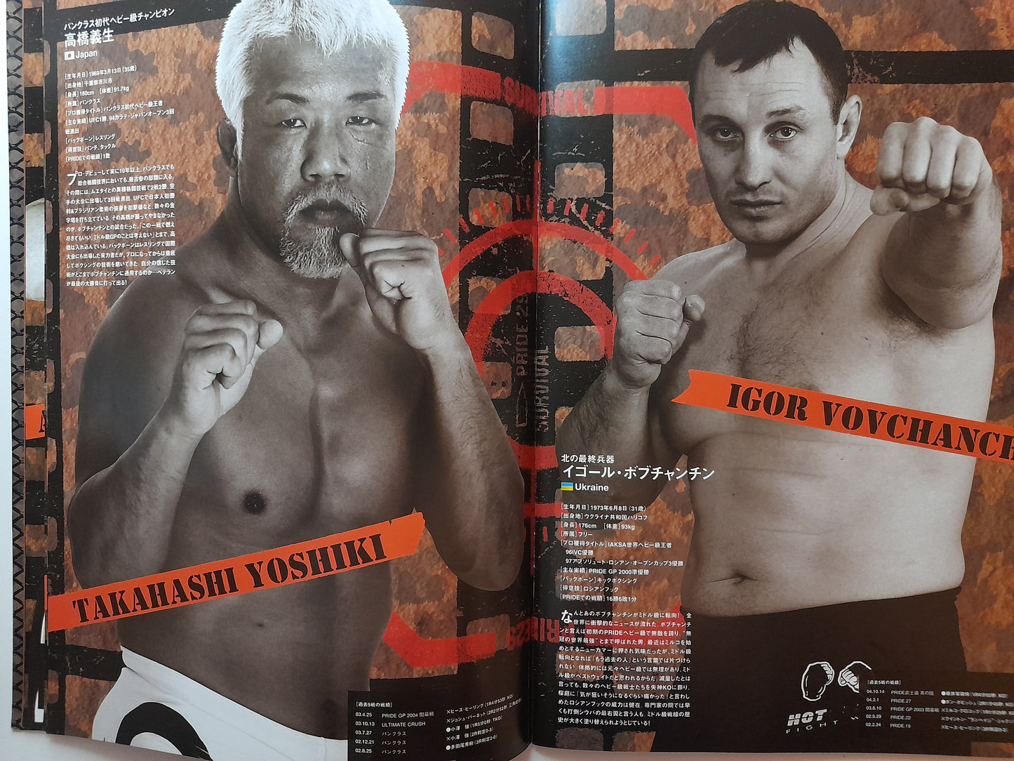 Pride FC 29 Fists of Fire - Crocop Vs Coleman (2005) - Official Event Program