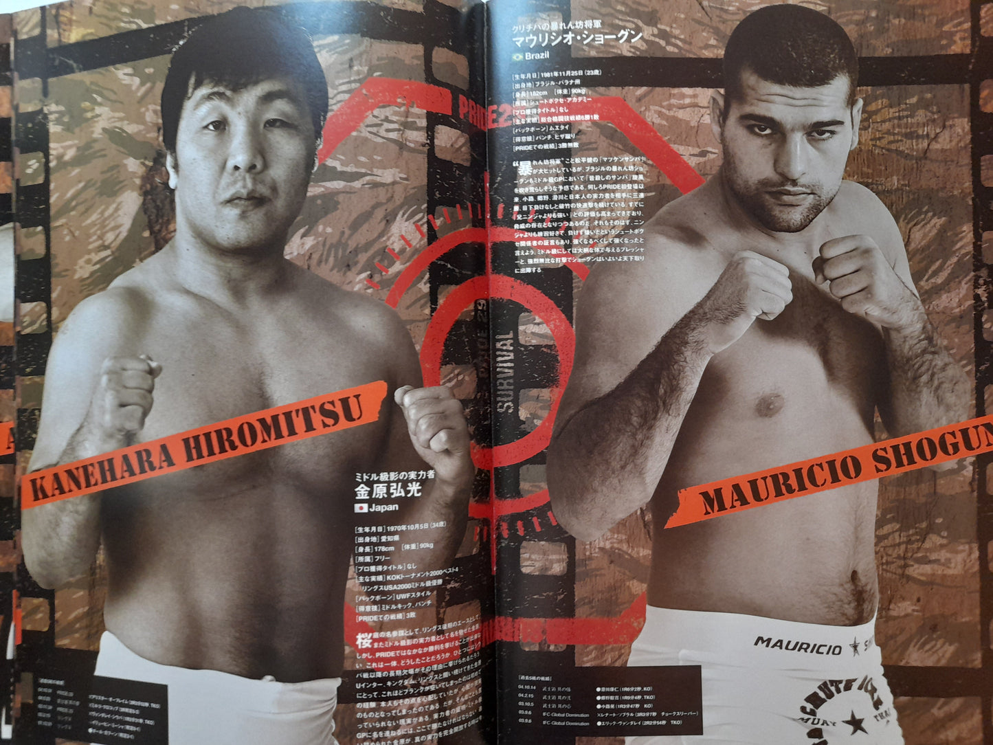 Pride FC 29 Fists of Fire - Crocop Vs Coleman (2005) - Official Event Program