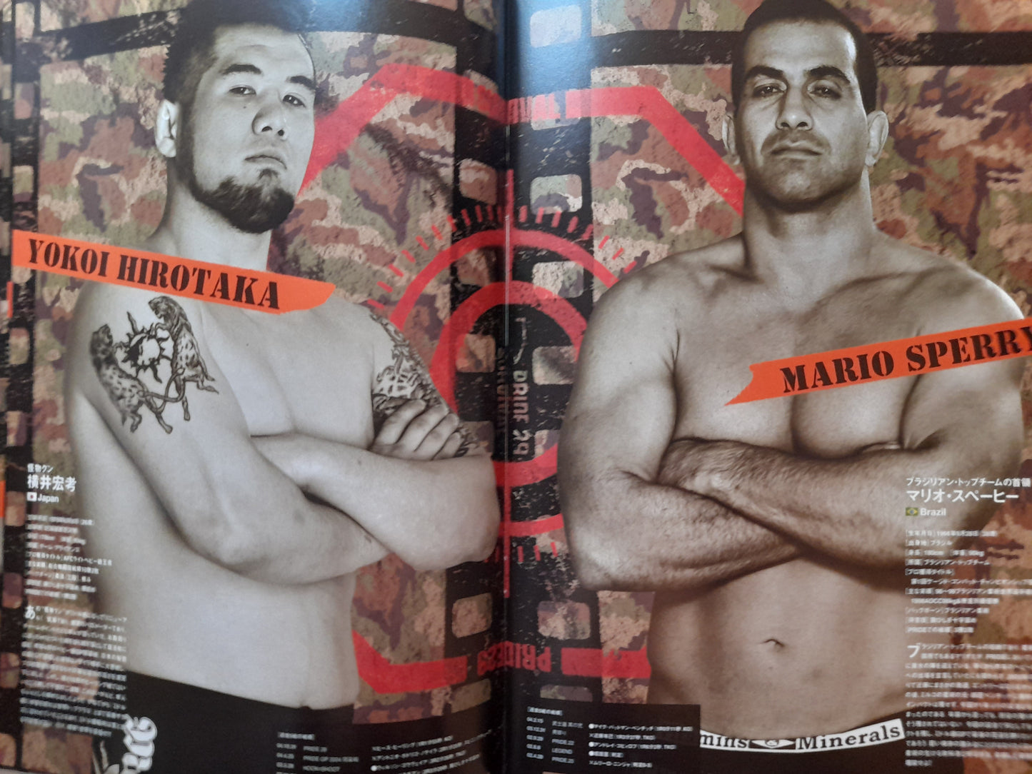 Pride FC 29 Fists of Fire - Crocop Vs Coleman (2005) - Official Event Program