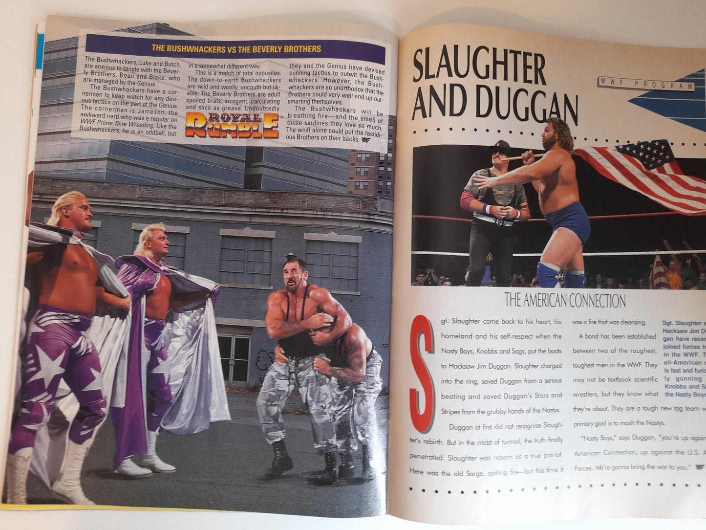 WWF Wrestling - Royal Rumble 92 - Official Event Program (1992)