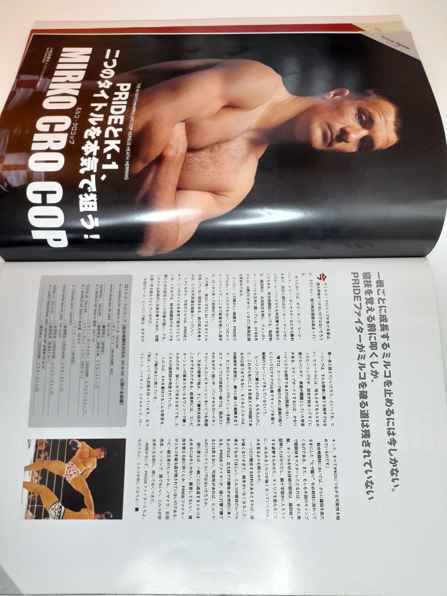 Pride FC 26 Bad to the Bone - Fedor Emilianenko Vs Fujita (2003) - Official Event Program