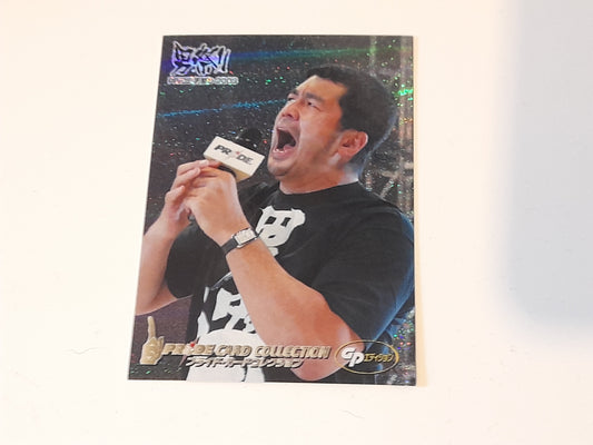 2006 DSE Pride Fighting Championships Trading Card - Sparkle - #091 - Nobuhiko Takada